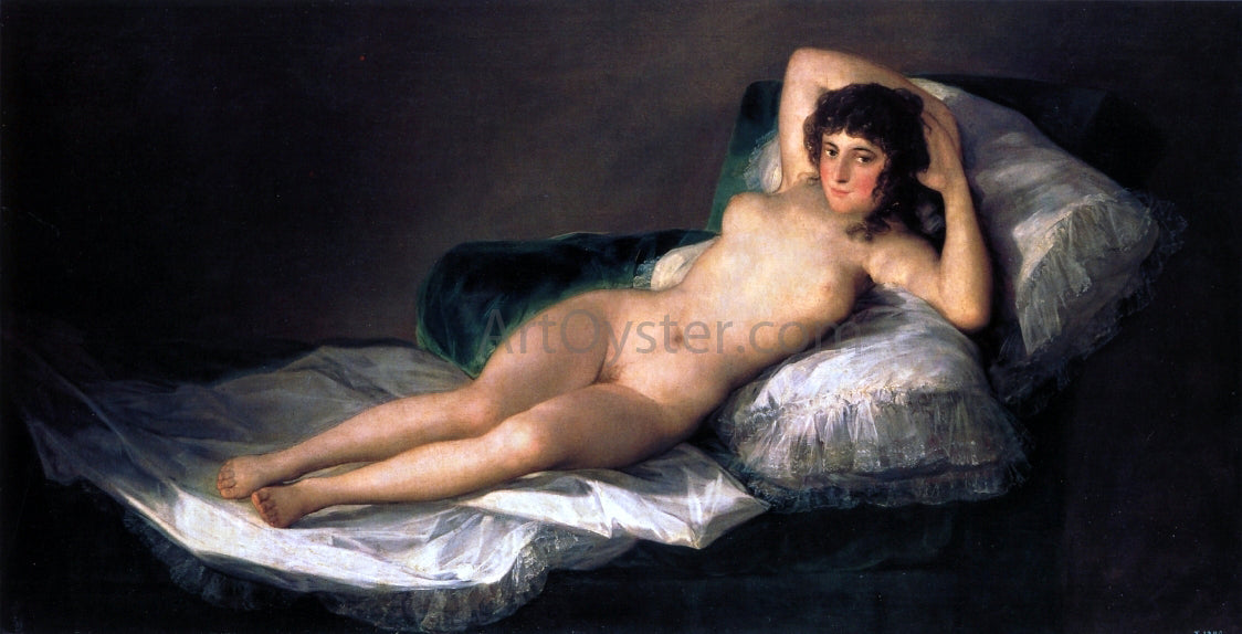 Francisco Jose de Goya Y Lucientes The Naked Maja - Hand Painted Oil Painting