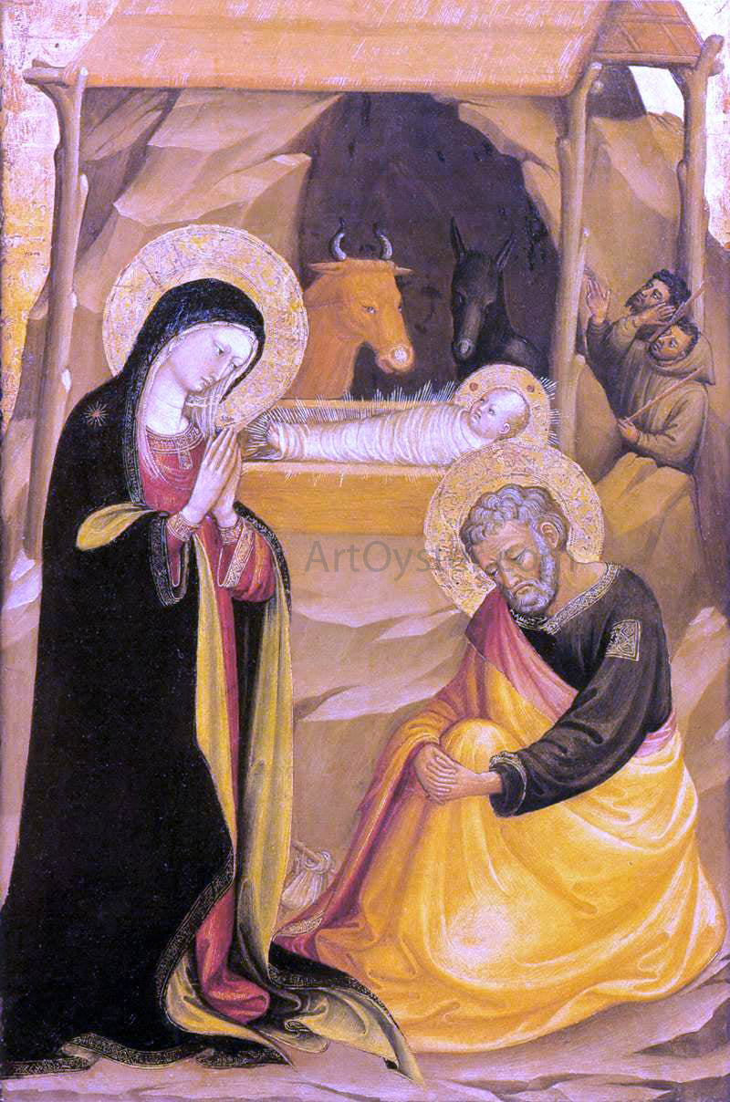 Bicci Di Lorenzo The Nativity - Hand Painted Oil Painting
