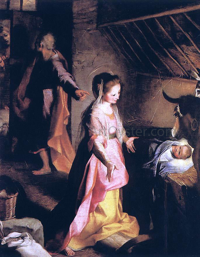 Federico Fiori Barocci The Nativity - Hand Painted Oil Painting