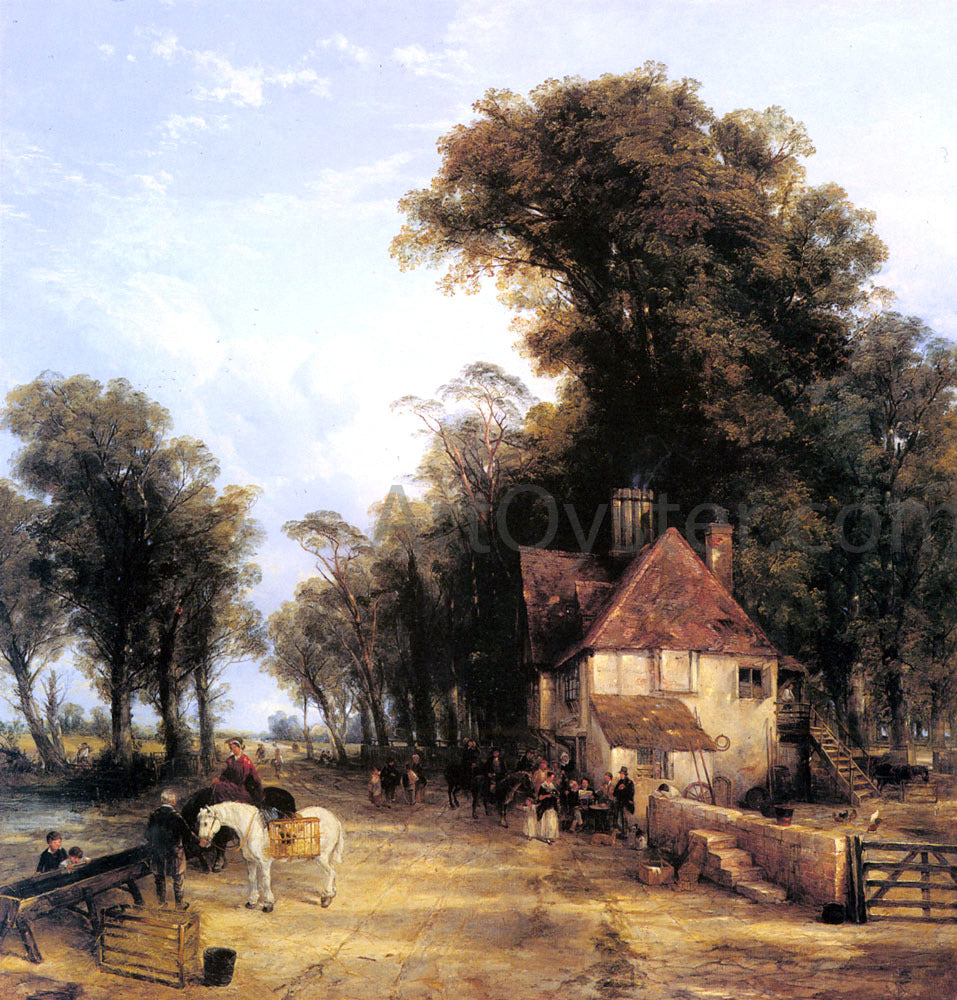 Thomas Creswick The Nearest Way in Summer - Hand Painted Oil Painting