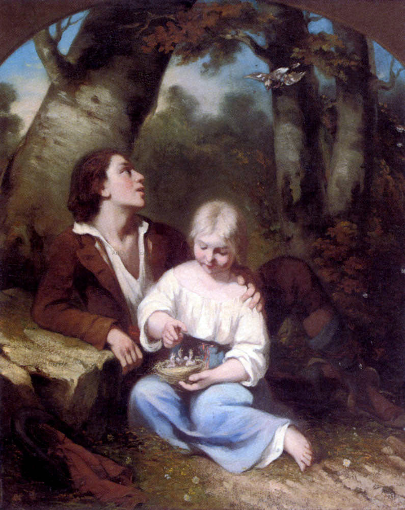 Charles Fernand De Condamy The New Arrivals - Hand Painted Oil Painting
