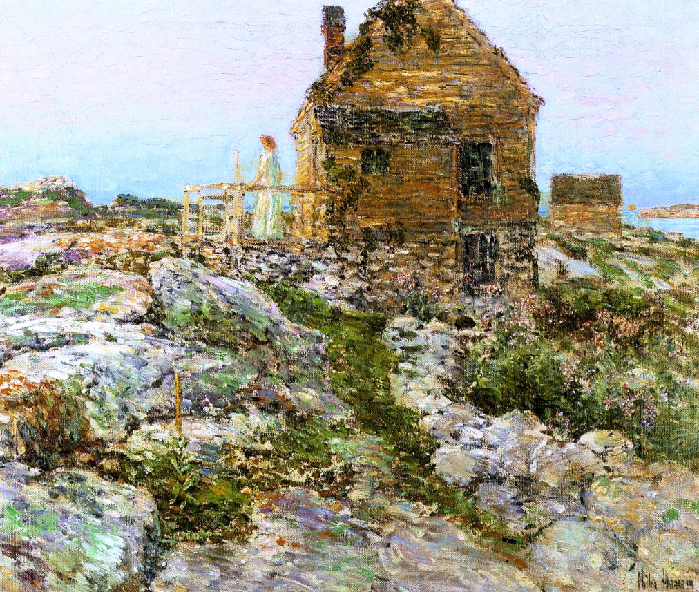 Frederick Childe Hassam The Norwegian Cottage - Hand Painted Oil Painting