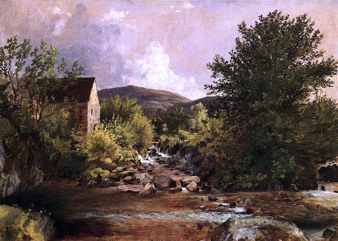  Jasper Francis Cropsey The Old Mill - Hand Painted Oil Painting