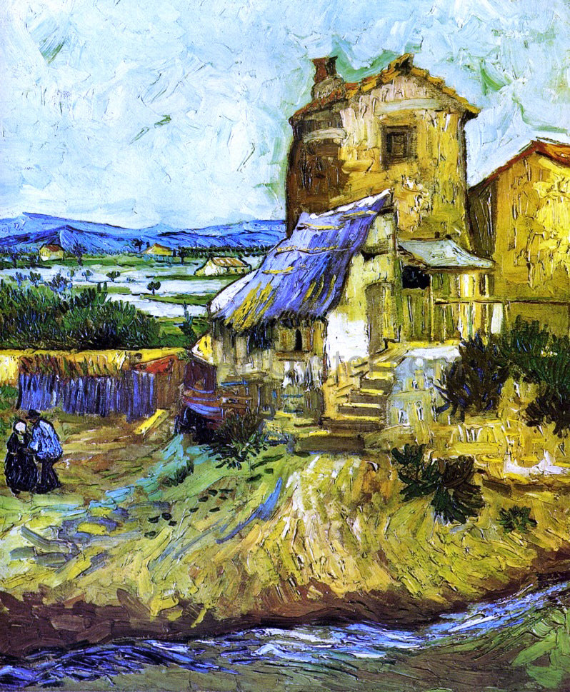 Vincent Van Gogh An Old Mill - Hand Painted Oil Painting