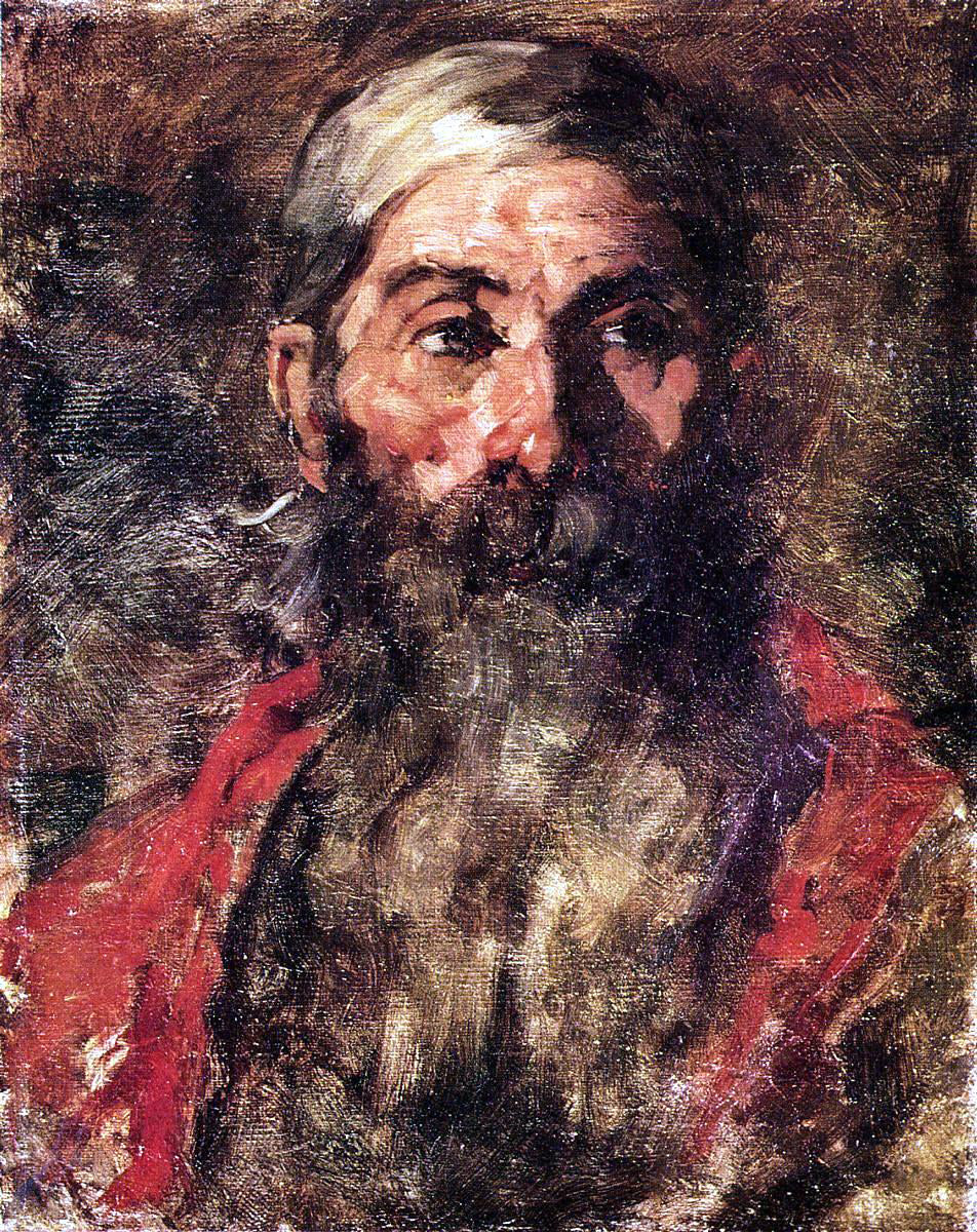 Frank Duveneck The Old Philosopher - Hand Painted Oil Painting