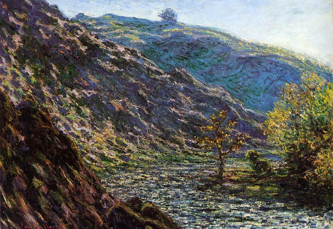Claude Oscar Monet The Old Tree at the Confluence - Hand Painted Oil Painting