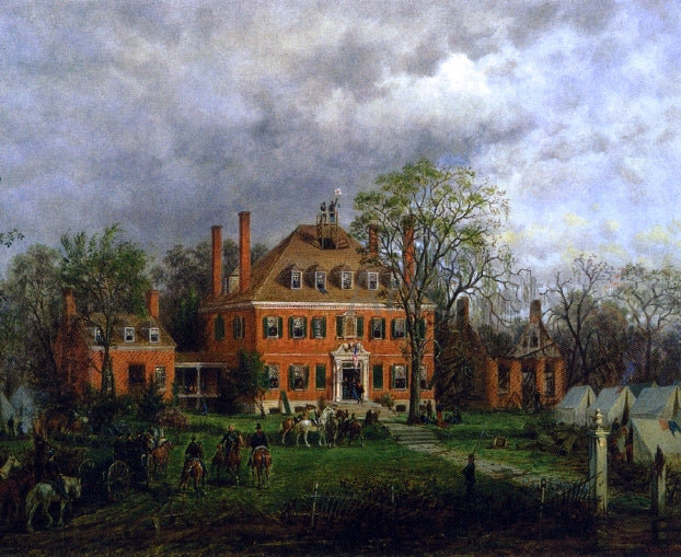 Edward Lamson Henry The Old Westover House - Hand Painted Oil Painting