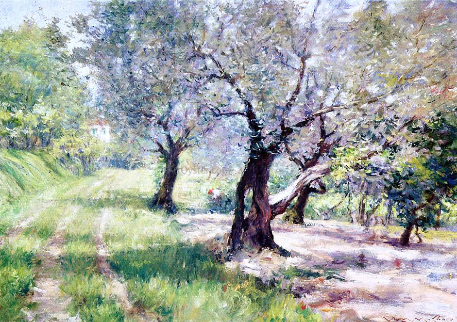  William Merritt Chase The Olive Grove - Hand Painted Oil Painting