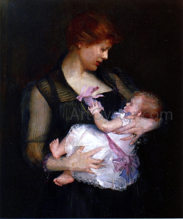 Rosalie Lorraine Gill The Orchid - Hand Painted Oil Painting