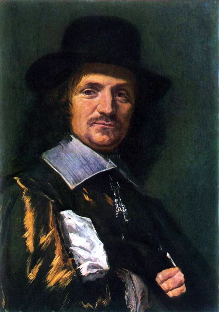 Frans Hals The Painter Jan Asselyn - Hand Painted Oil Painting