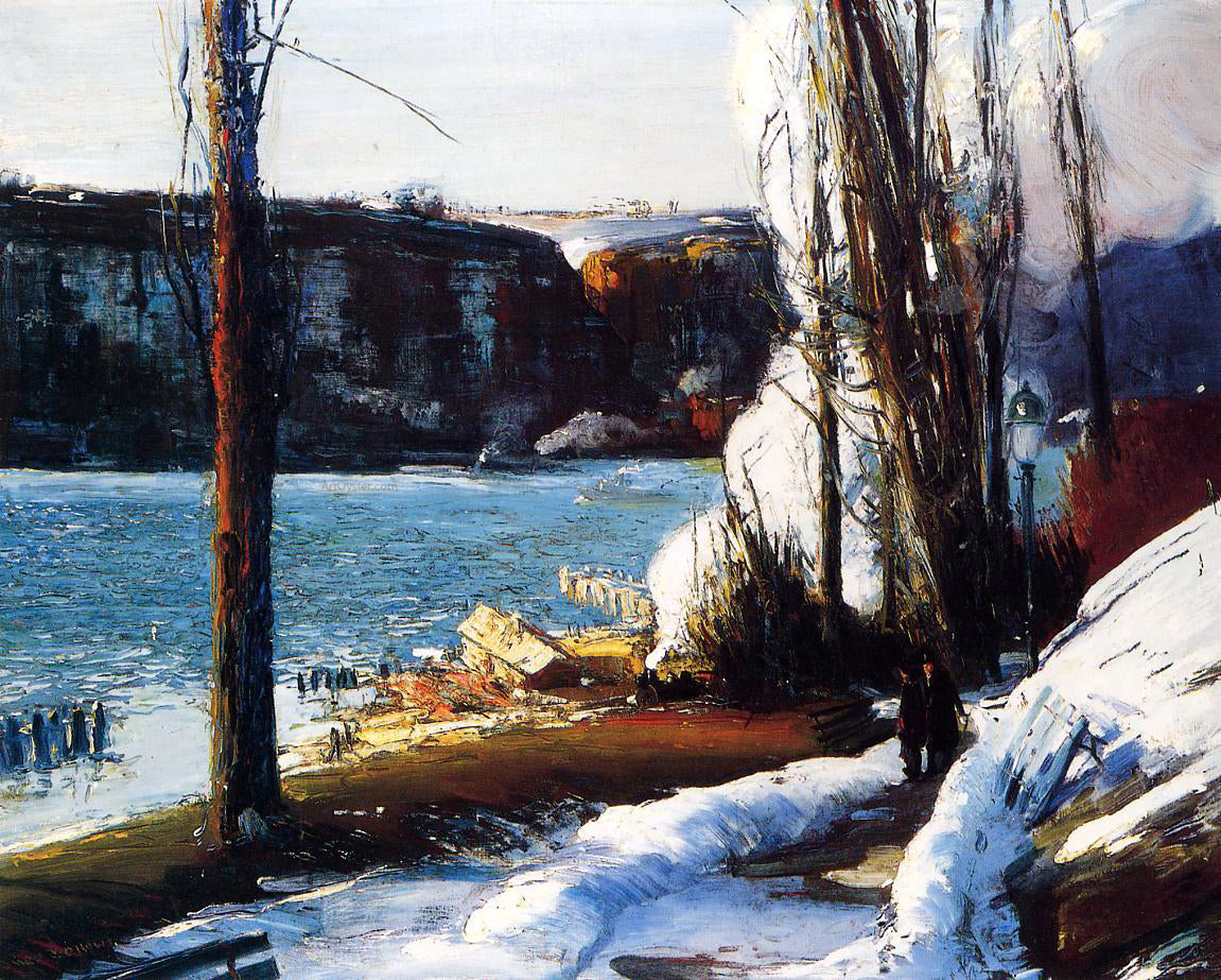 George Wesley Bellows The Palisades - Hand Painted Oil Painting