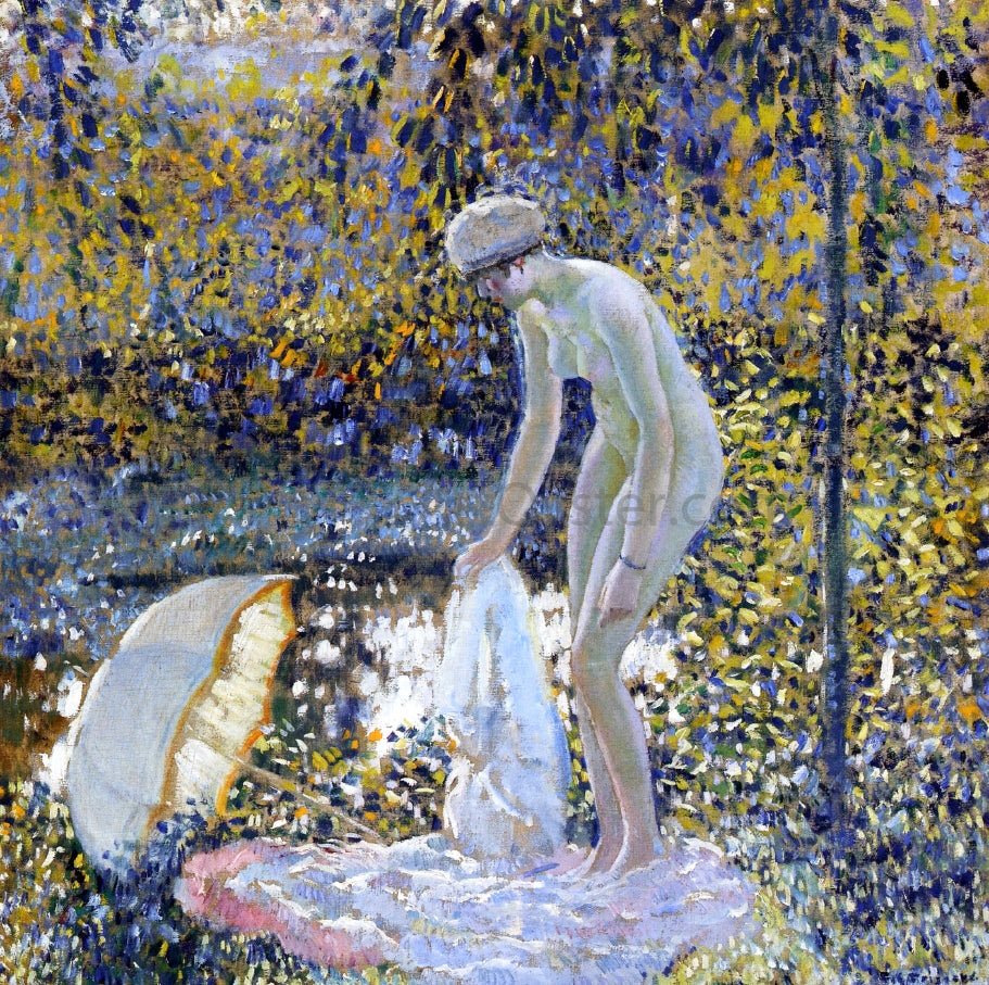 Frederick Carl Frieseke The Parasol - Hand Painted Oil Painting