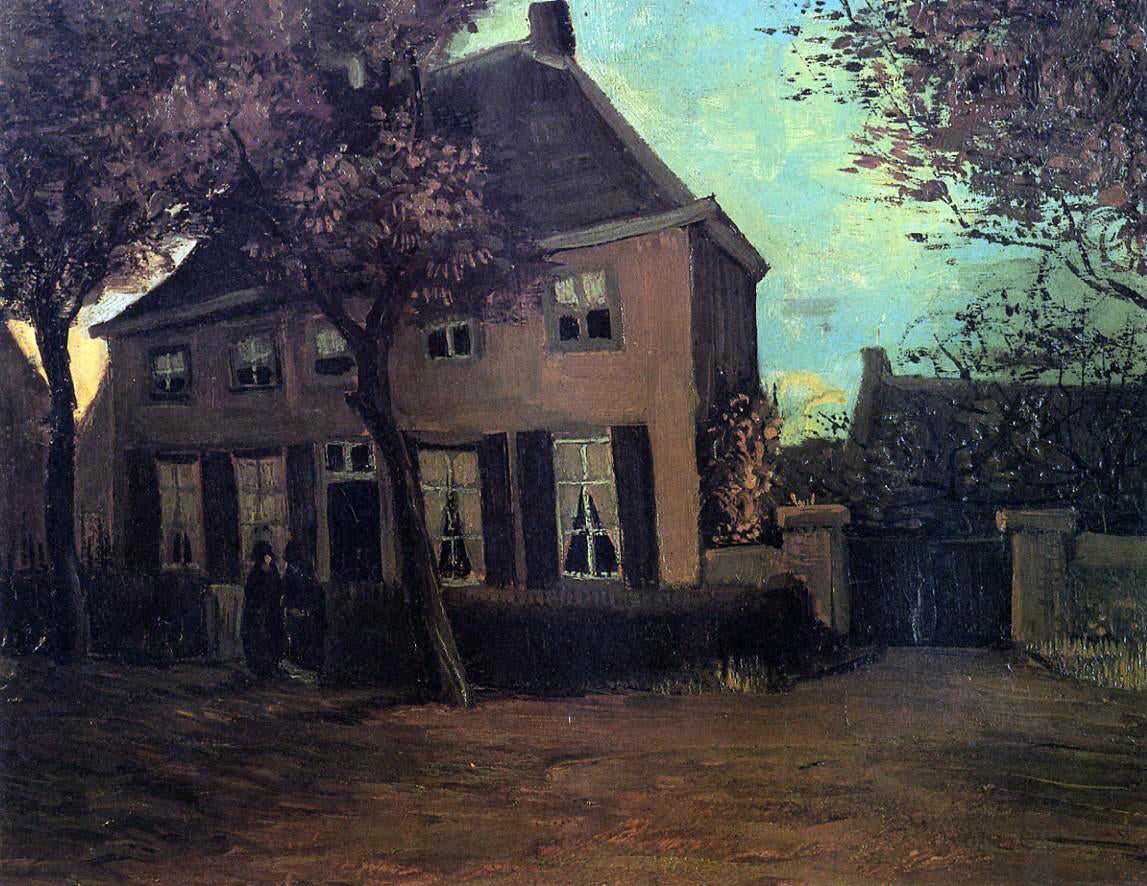 Vincent Van Gogh The Parsonage at Nuenen - Hand Painted Oil Painting