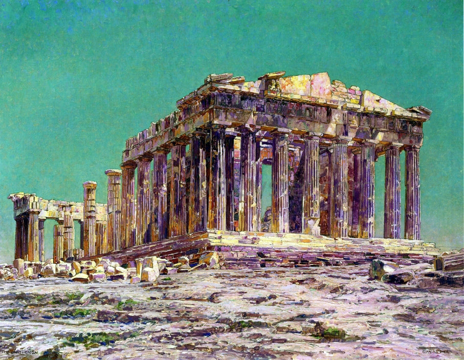 Charles Gifford Dyer The Parthenon - Hand Painted Oil Painting