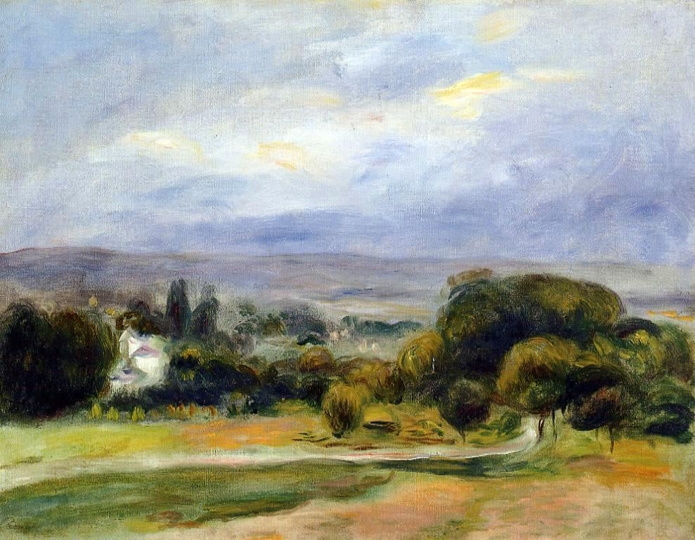 Pierre Auguste Renoir The Path - Hand Painted Oil Painting
