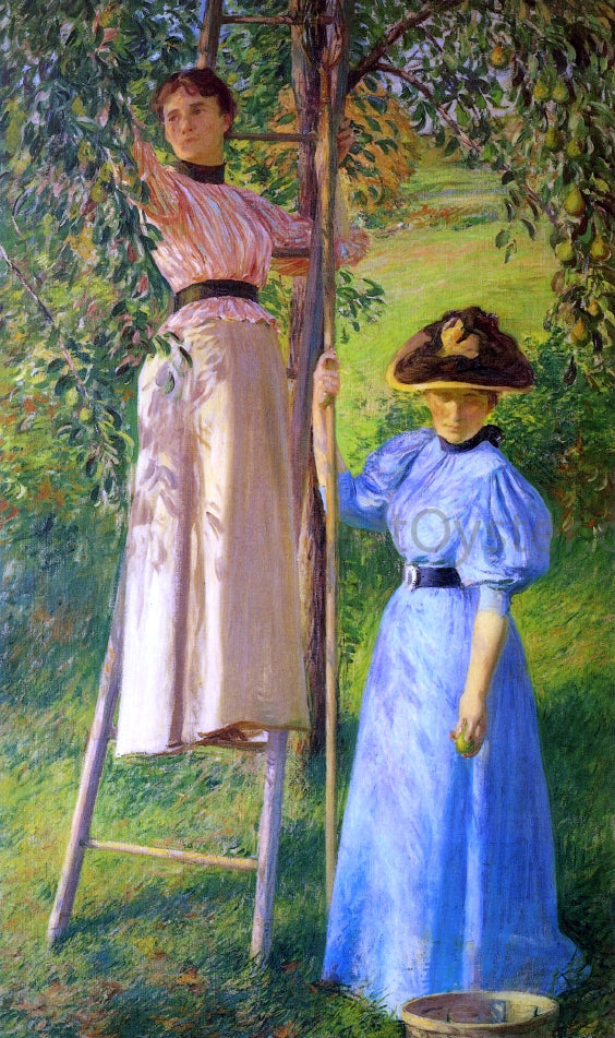 Joseph DeCamp The Pear Orchard - Hand Painted Oil Painting