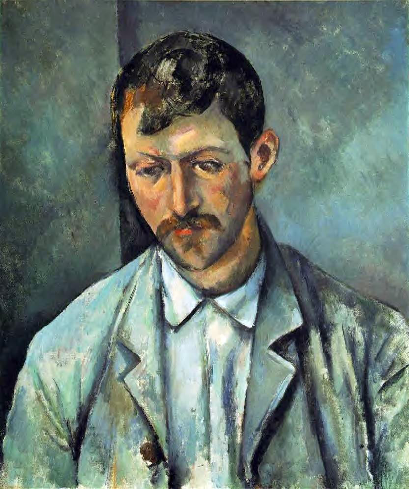 Paul Cezanne The Peasant - Hand Painted Oil Painting