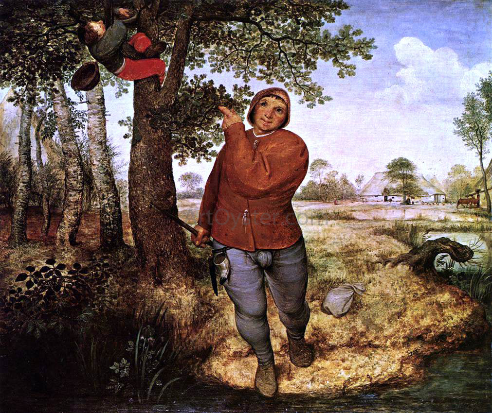 The Elder Pieter Bruegel The Peasant and the Birdnester - Hand Painted Oil Painting