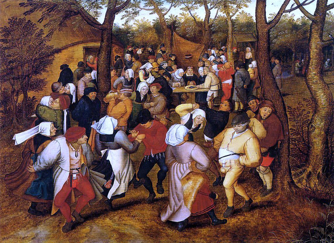 The Younger Pieter Bruegel The Peasant Wedding - Hand Painted Oil Painting