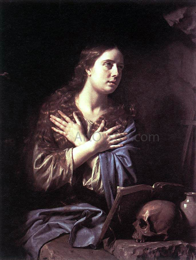 Philippe De Champaigne The Penitent Magdalen - Hand Painted Oil Painting