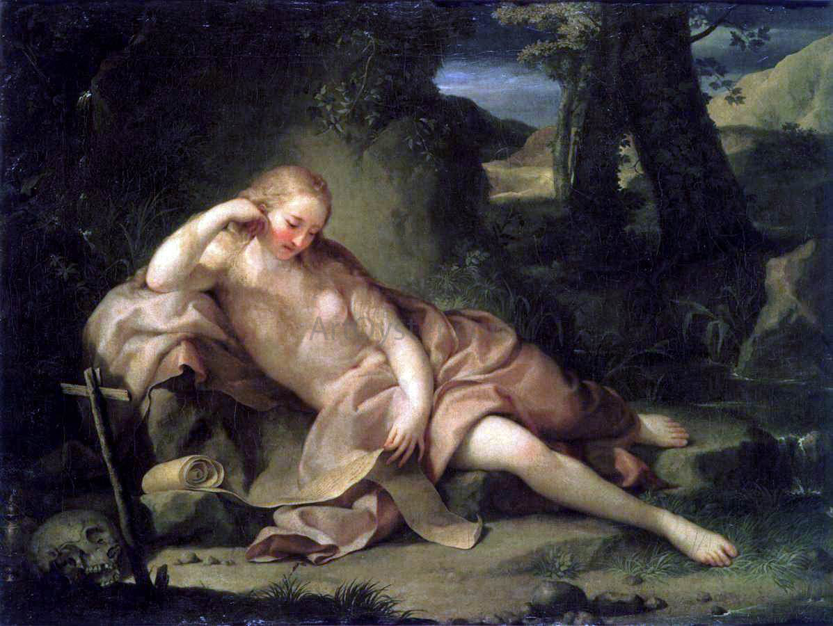 Anton Raphael Mengs The Penitent Magdalene - Hand Painted Oil Painting