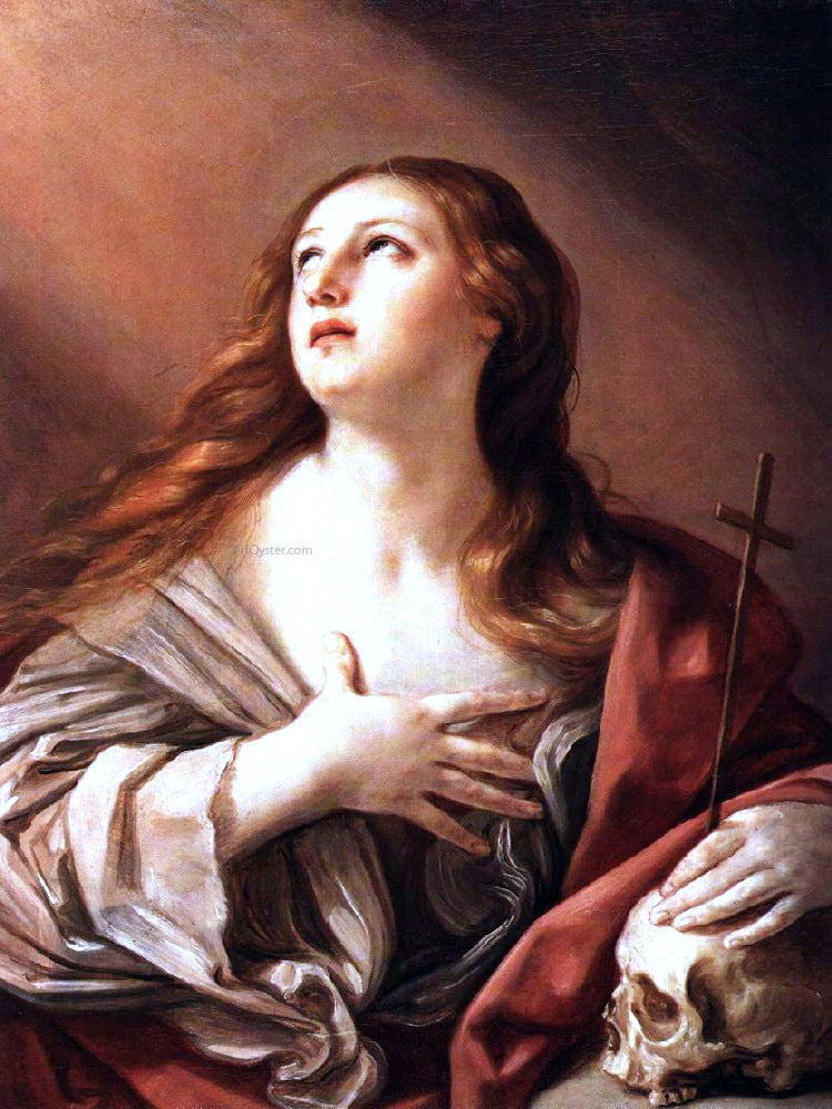 Guido Reni The Penitent Magdalene - Hand Painted Oil Painting