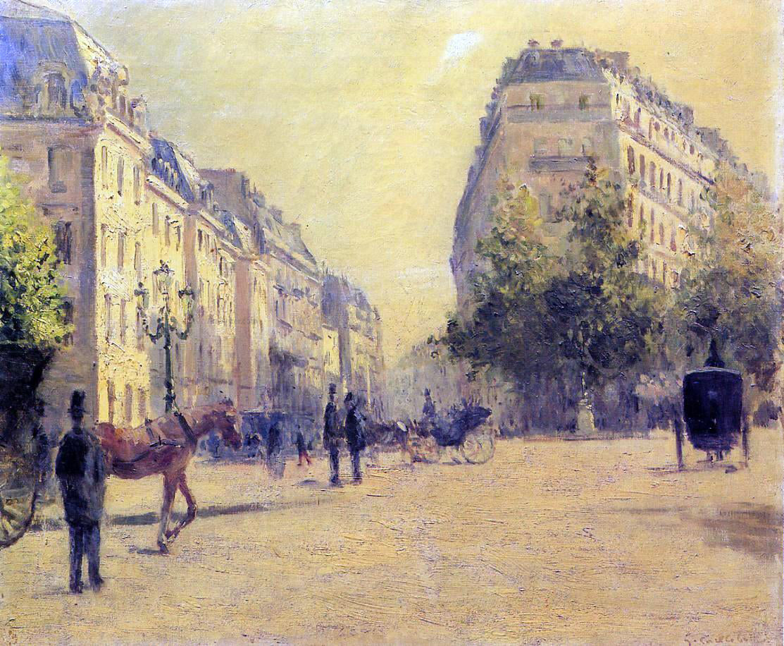 Gustave Caillebotte The Perpiniere Barracks - Hand Painted Oil Painting