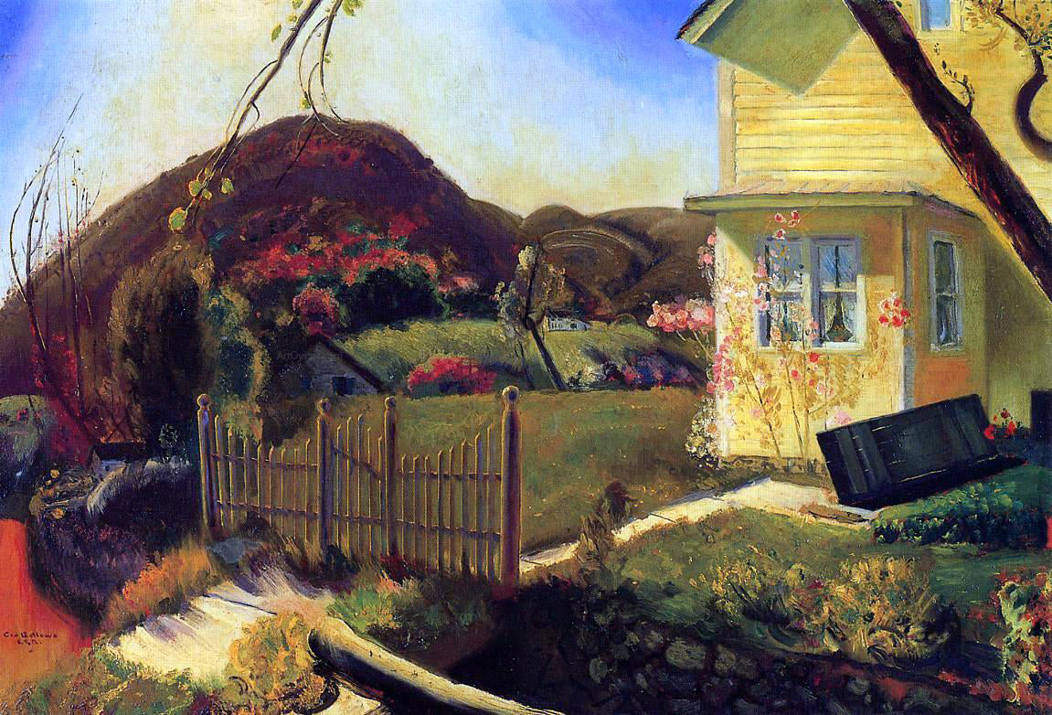 George Wesley Bellows A Picket Fence - Hand Painted Oil Painting