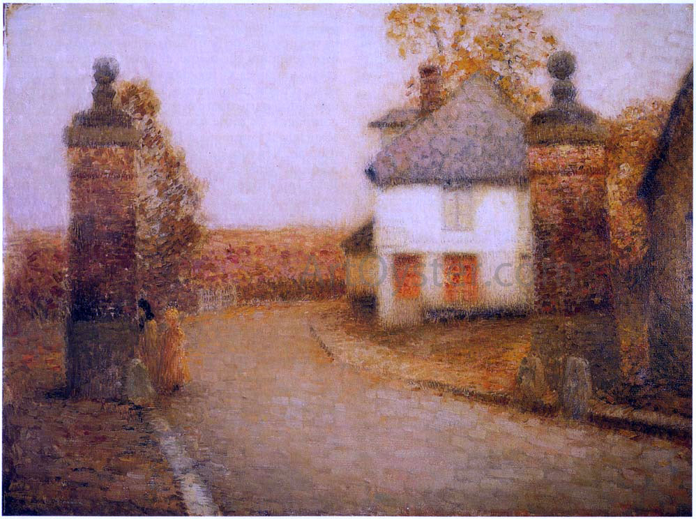 Henri Le Sidaner The Pillar - Hand Painted Oil Painting