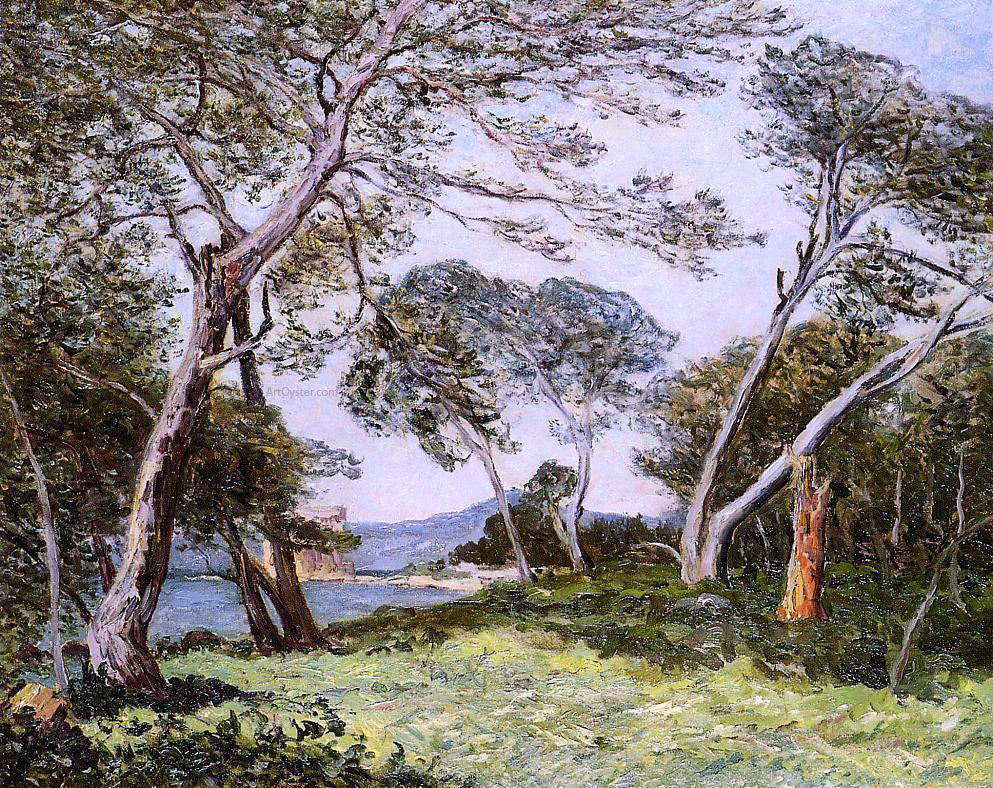 Maxime Maufra The Pines of the Ile St. Morah - Hand Painted Oil Painting