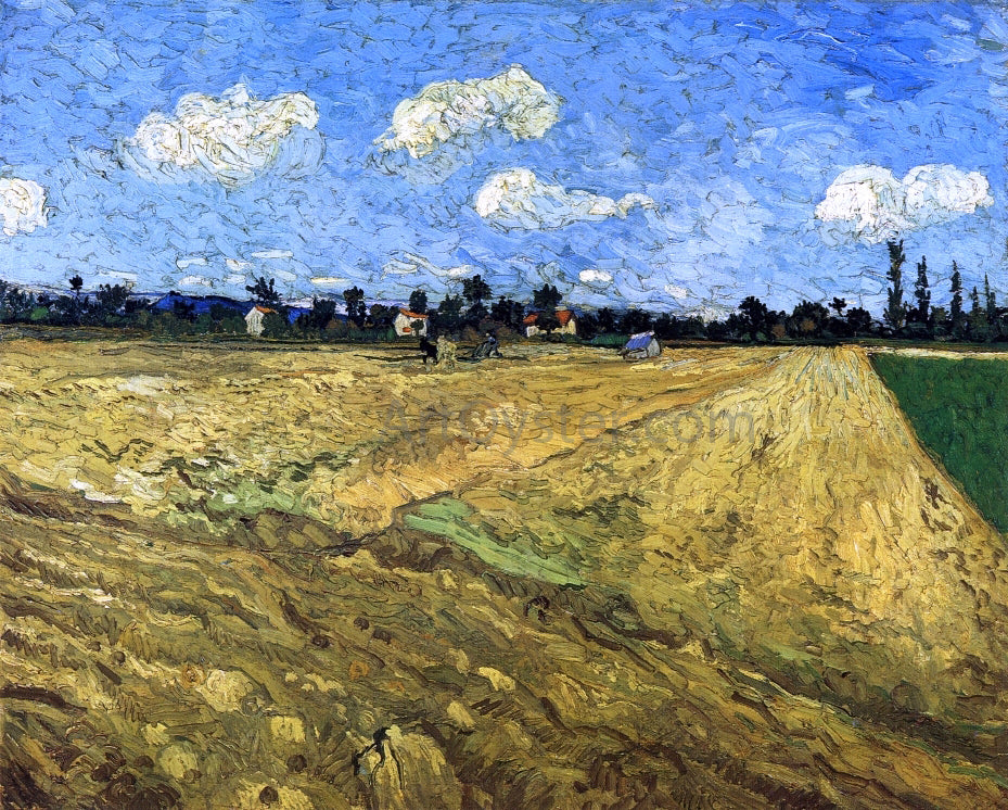 Vincent Van Gogh The Ploughed Field - Hand Painted Oil Painting
