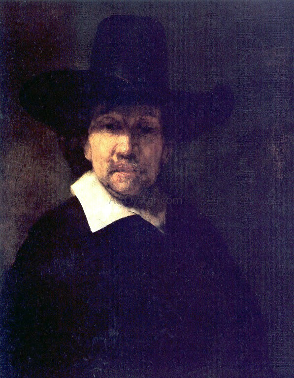 Rembrandt Van Rijn The Poet Jeremia de Decker - Hand Painted Oil Painting