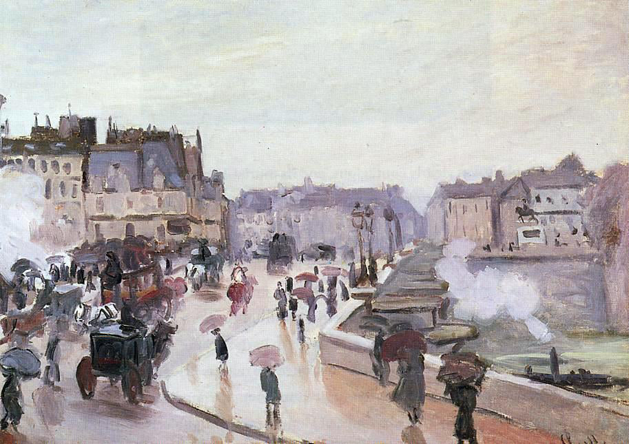 Claude Oscar Monet The Pont Neuf - Hand Painted Oil Painting