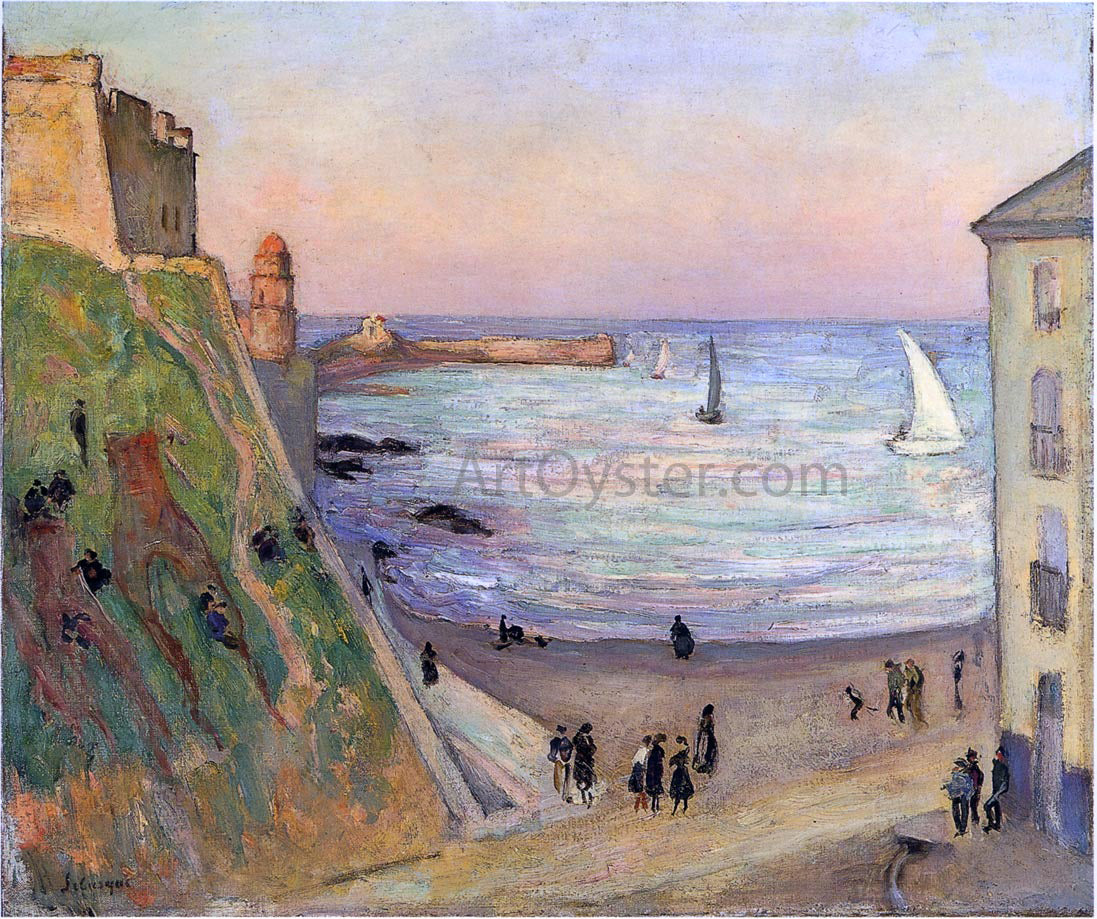 Henri Lebasque The port at Collioure - Hand Painted Oil Painting