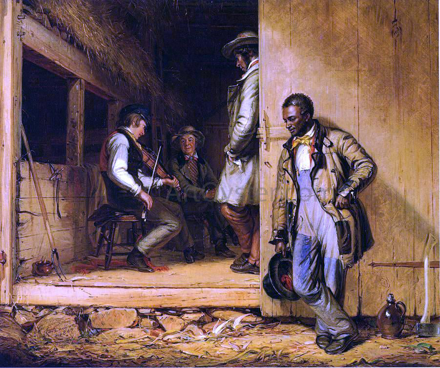 William Sidney Mount The Power of Music - Hand Painted Oil Painting