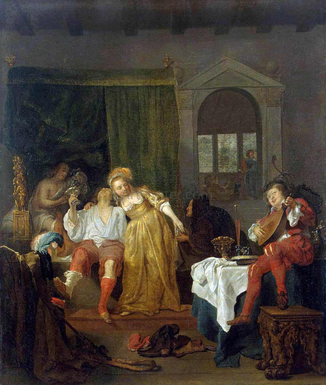 Gabriel Metsu The Prodigal Son - Hand Painted Oil Painting