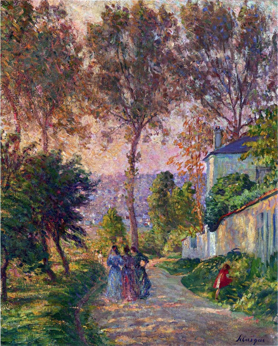 Henri Lebasque The Promenade - Hand Painted Oil Painting