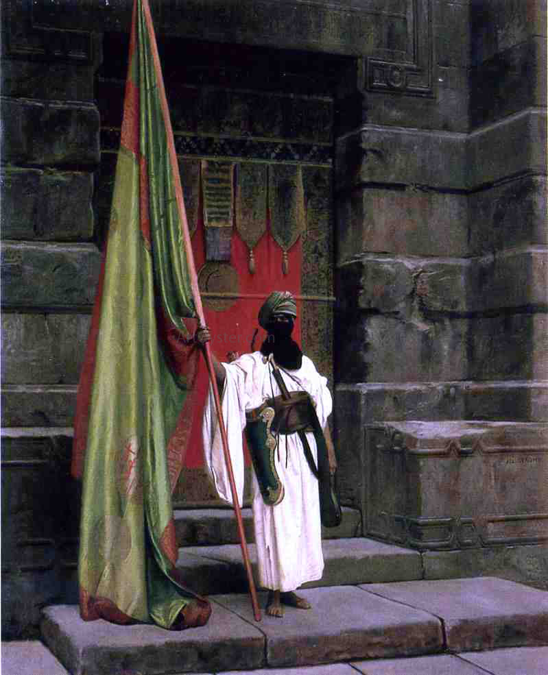 Jean-Leon Gerome The Prophet's Standard (also known as The Standard Bearer) - Hand Painted Oil Painting