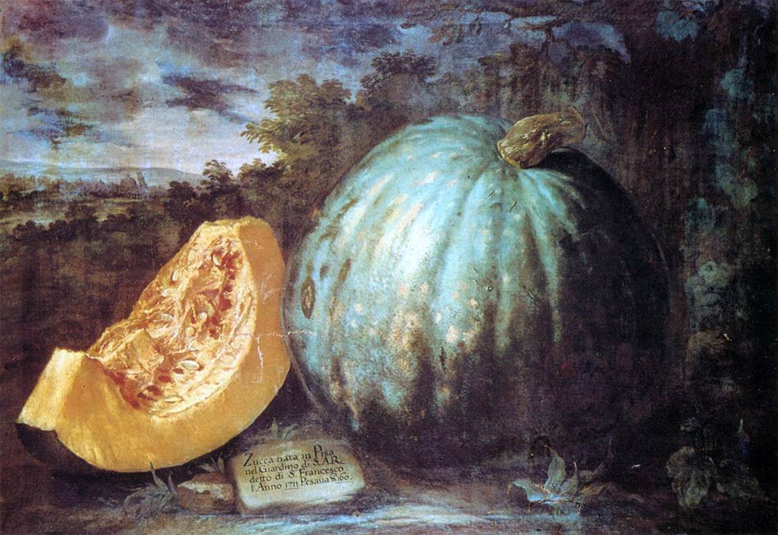 Bartolomeo Bimbi The Pumpkin - Hand Painted Oil Painting