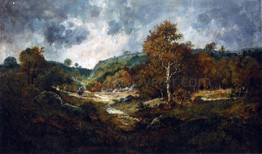 Narcisse Virgilio Diaz De la Pena The Quarry - Hand Painted Oil Painting