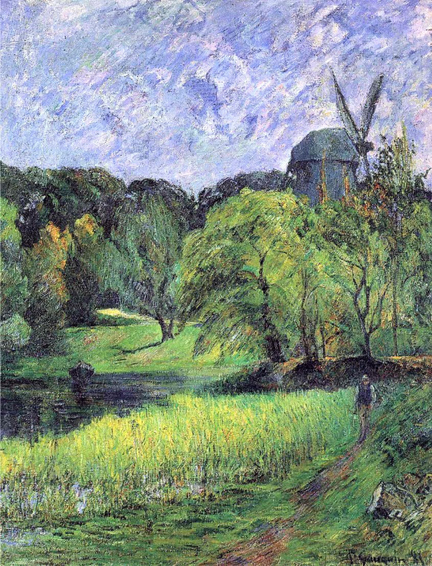 Paul Gauguin The Queen's Mill, Austervold - Hand Painted Oil Painting