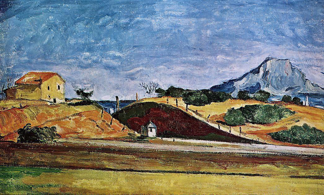 Paul Cezanne The Railway Cutting - Hand Painted Oil Painting
