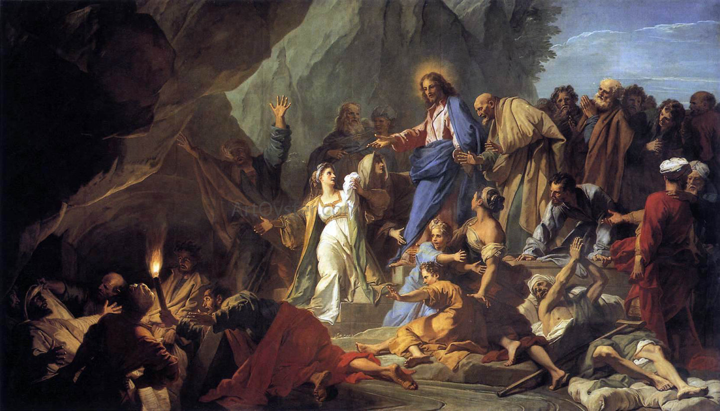  Jean-Baptiste Jouvenet The Raising of Lazarus - Hand Painted Oil Painting