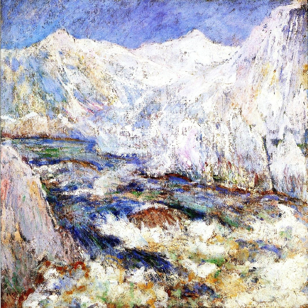  John Twachtman The Rapids, Yellowstone - Hand Painted Oil Painting