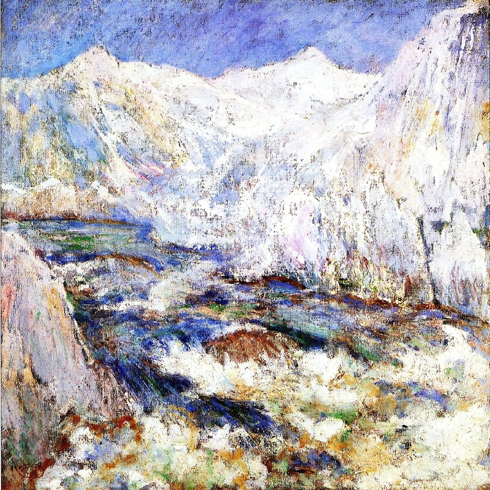 John Twachtman The Rapids, Yellowstone - Hand Painted Oil Painting