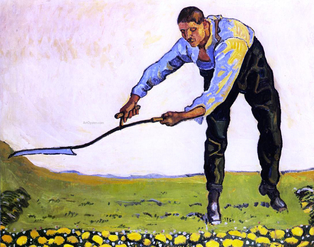 Ferdinand Hodler The Reaper - Hand Painted Oil Painting