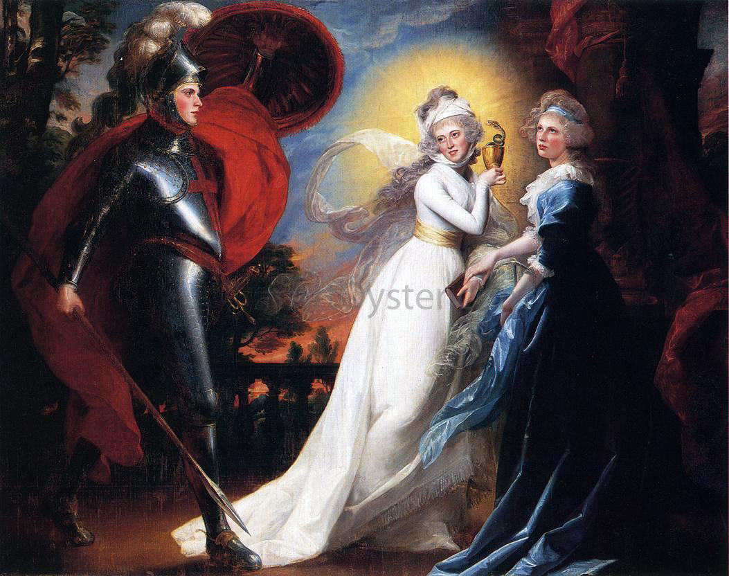  John Singleton Copley The Red Cross Knight - Hand Painted Oil Painting