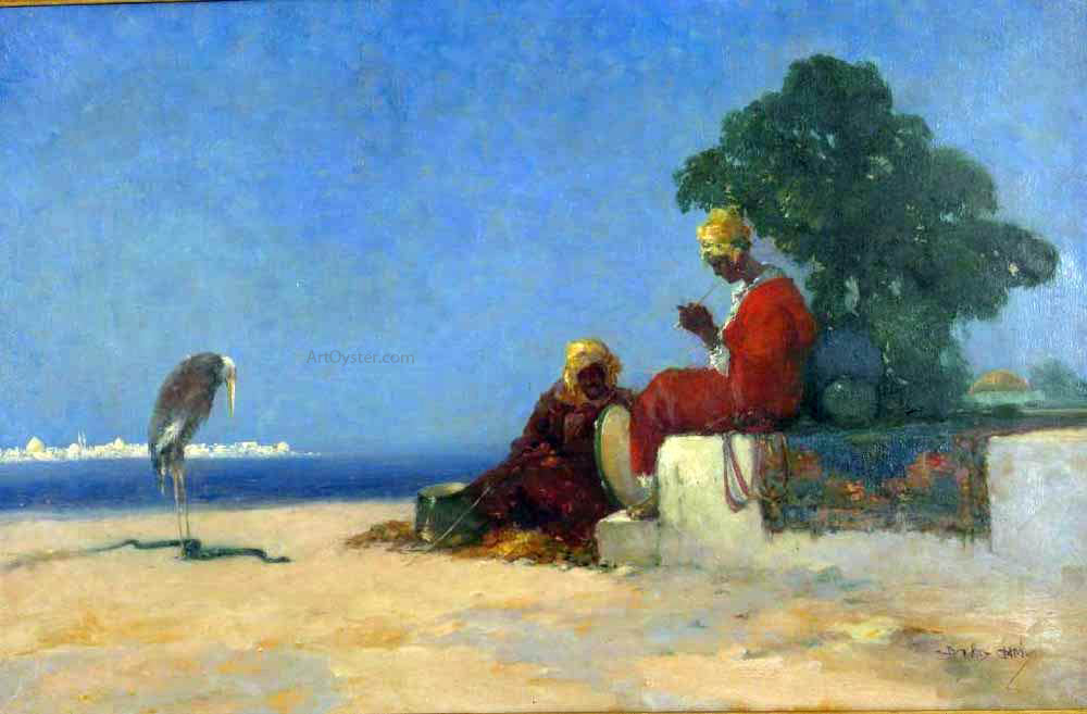 Dudley Hardy The Rehearsal - Hand Painted Oil Painting