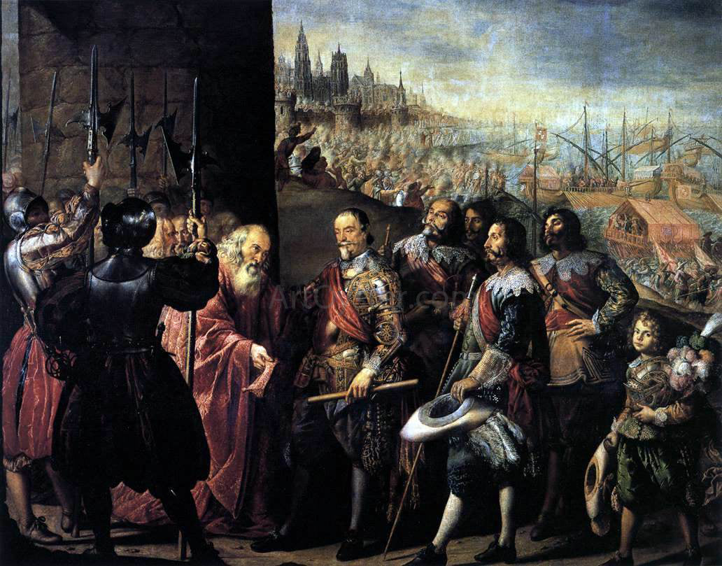 Antonio De Pereda The Relief of Genoa - Hand Painted Oil Painting