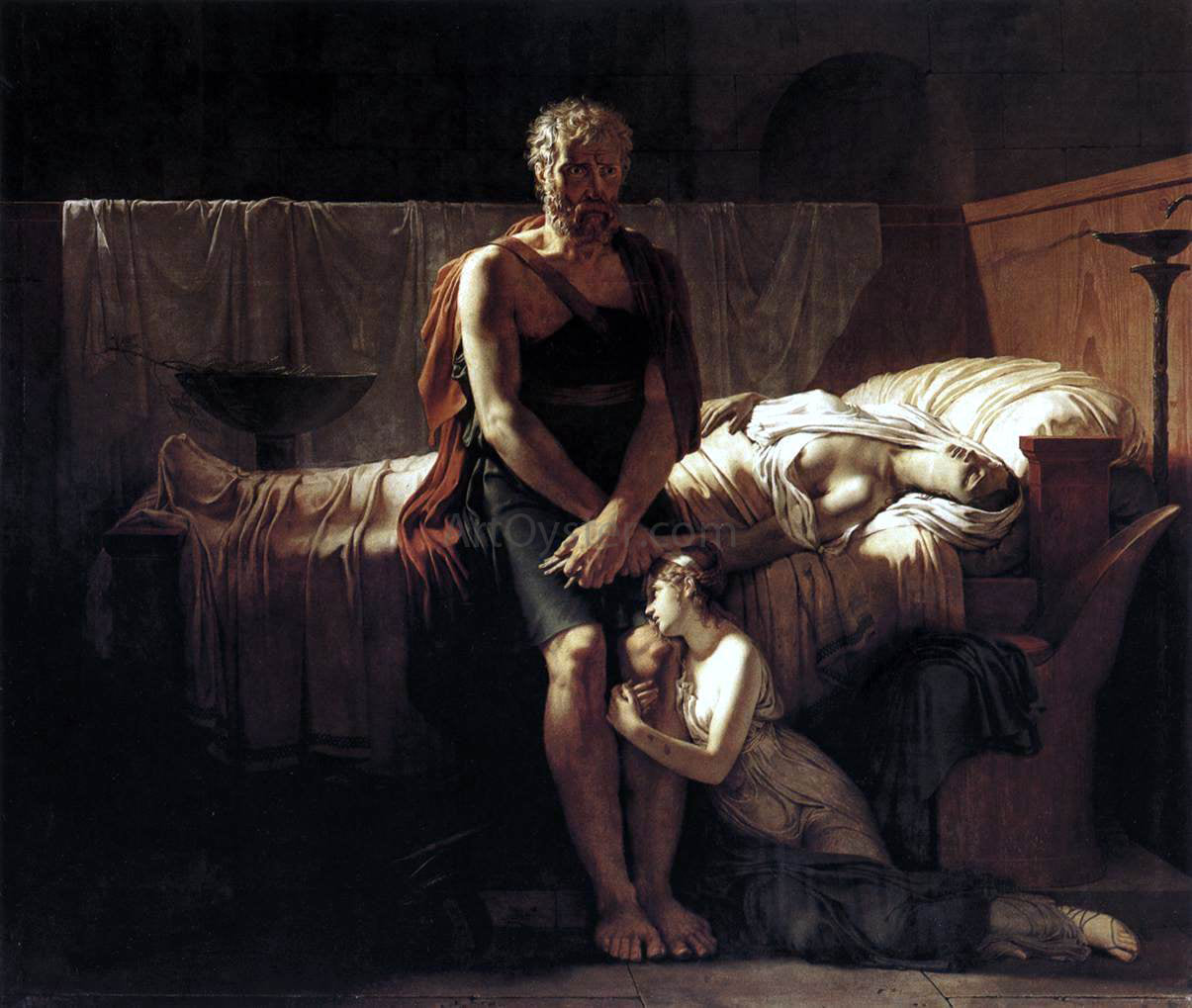 Pierre-Narcisse Guerin The Return of Marcus Sextus - Hand Painted Oil Painting